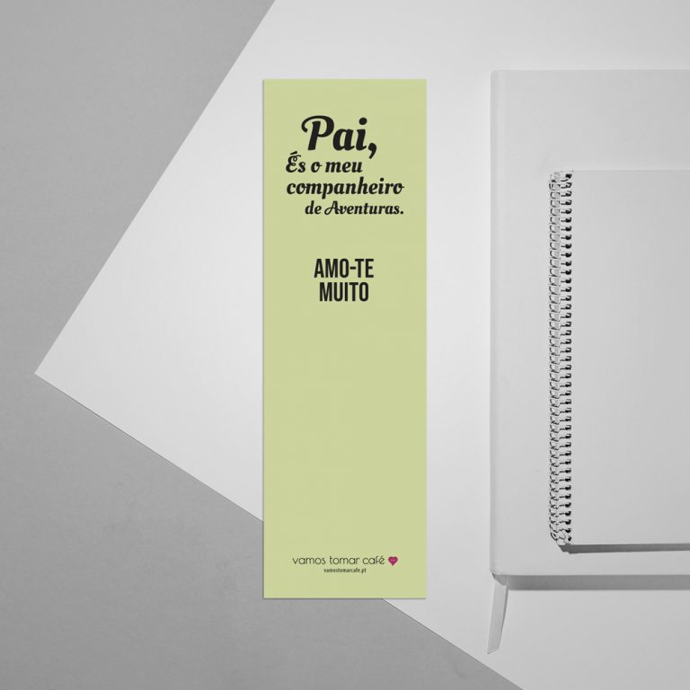 Pai, és o meu companheiro de aventuras. Amo-te muito