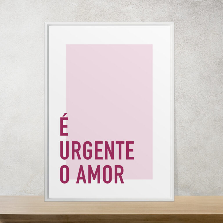 É urgente o amor