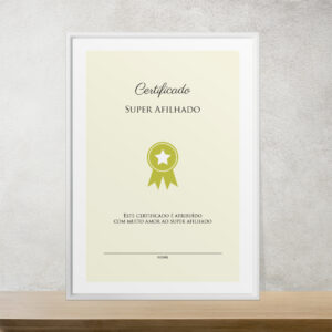 Certificado Super Afilhado