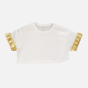 T-shirt Gliter Gold